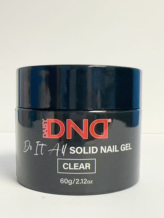 DND - Solid Nail Gel - Clear 2.12 oz