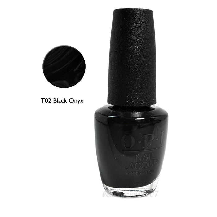 OPI Nail Lacquer - T02 Black Onyx