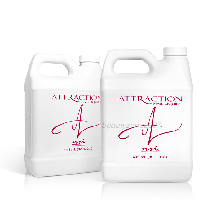 nsi - Attraction Nail Acrylic Liquid 32oz (2 Pack)