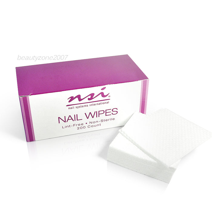 nsi - Nail Wipes Lint Free - Non-Sterile 200 Count