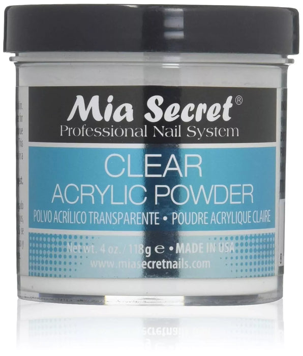 Mia Secret Acrylic Powder - Clear 4oz