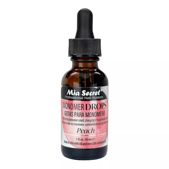Mia Secret Monomer Drop - Peach Scent 1oz