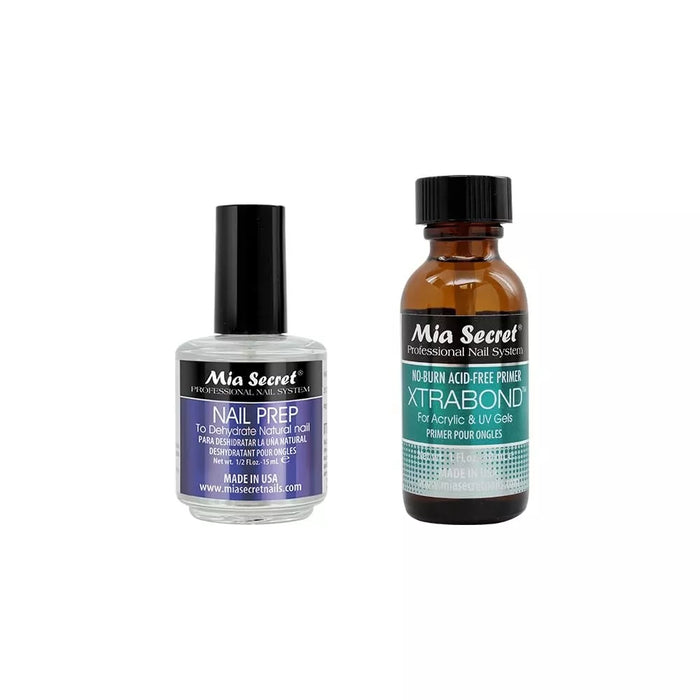 Mia Secret - Nail Prep 0.5oz & Xtrabond Acid-Free Primer 1oz