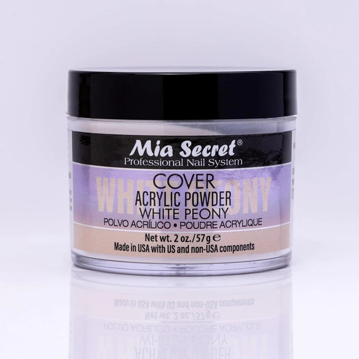 Mia Secret Acrylic Powder - Cover White Peony 2 oz