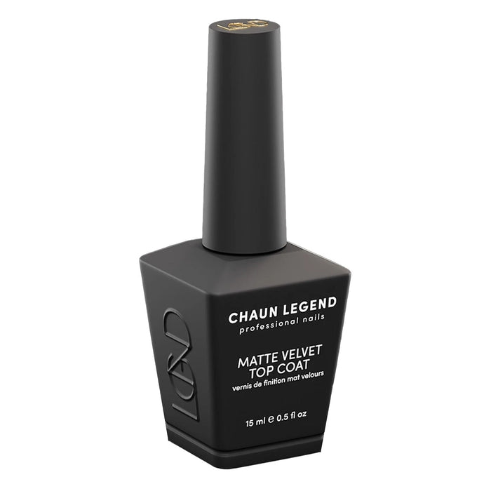 Chaun Legend - Velvet Matte Top Coat 0.5 Oz