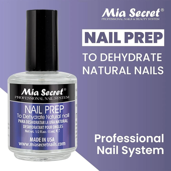 Mia Secret - Acid Free Nail Prep 0.5 oz (2 Pack)