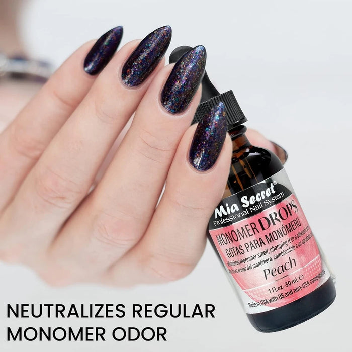 Mia Secret Monomer Drop - Peach Scent 1 oz