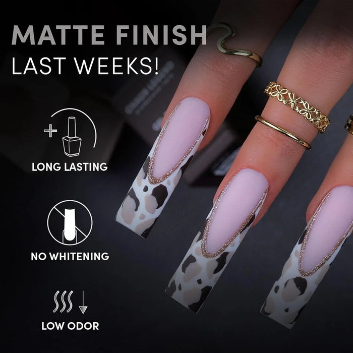 Chaun Legend - Velvet Matte Top Coat 0.5 Oz