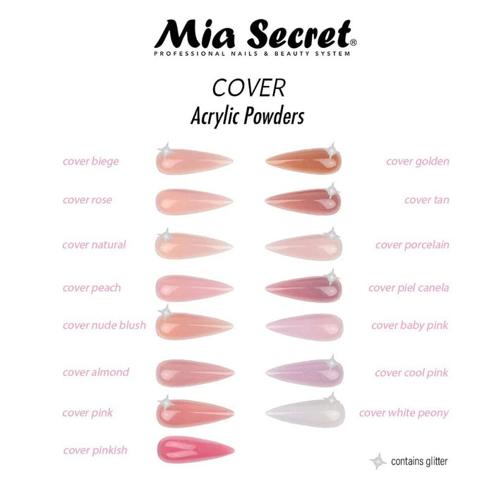 Mia Secret Acrylic Powder - Cover Almond 2 oz