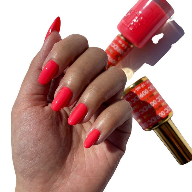 DND DC Duo #009 Carnation Pink – Gel + Matching Lacquer 0.5 fl oz