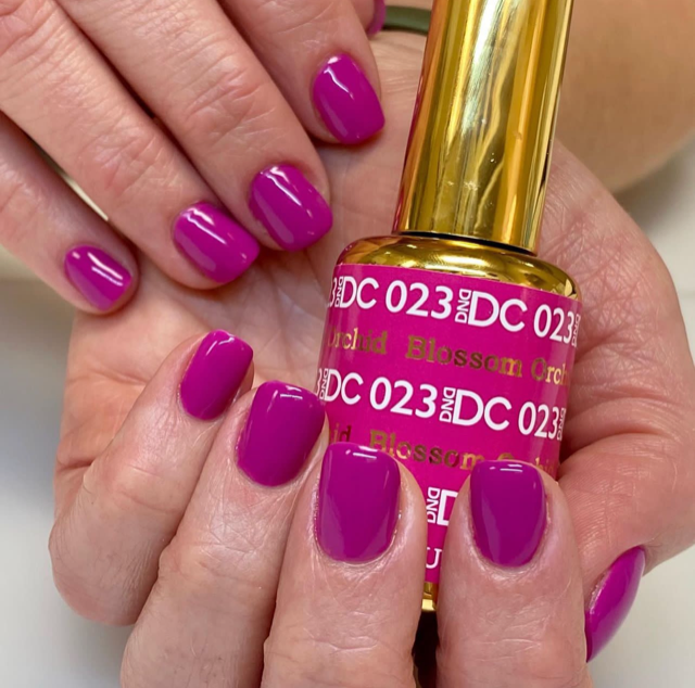 DND DC Duo #023 Blossom Orchid – Gel + Matching Lacquer 0.5 fl oz