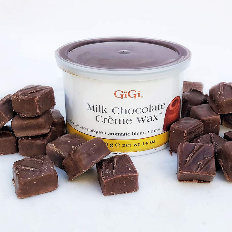 GiGi - Milk Chocolate Crème Wax 14oz (Pack of 16)