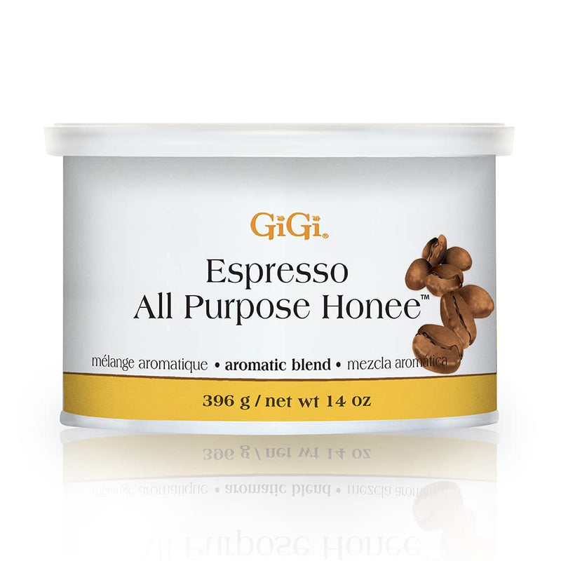 GiGi - Espresso All Purpose Honee Wax 14oz (Pack of 2)