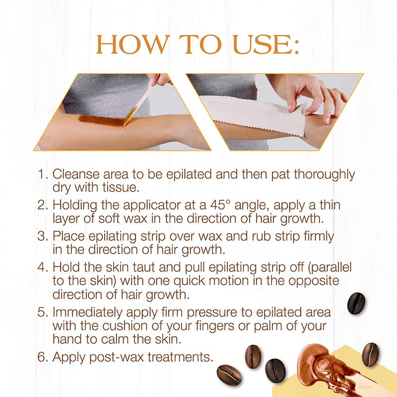 GiGi - Espresso All Purpose Honee Wax 14oz (Pack of 2)