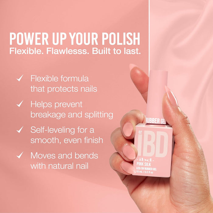 IBD Rubber Gel - 02 Pink Silk