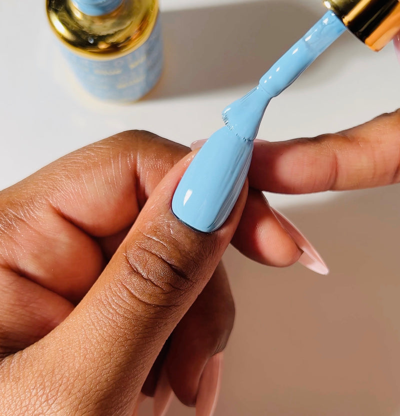 DND DC Duo #031 Milky Blue – Gel + Matching Lacquer 0.5 fl oz