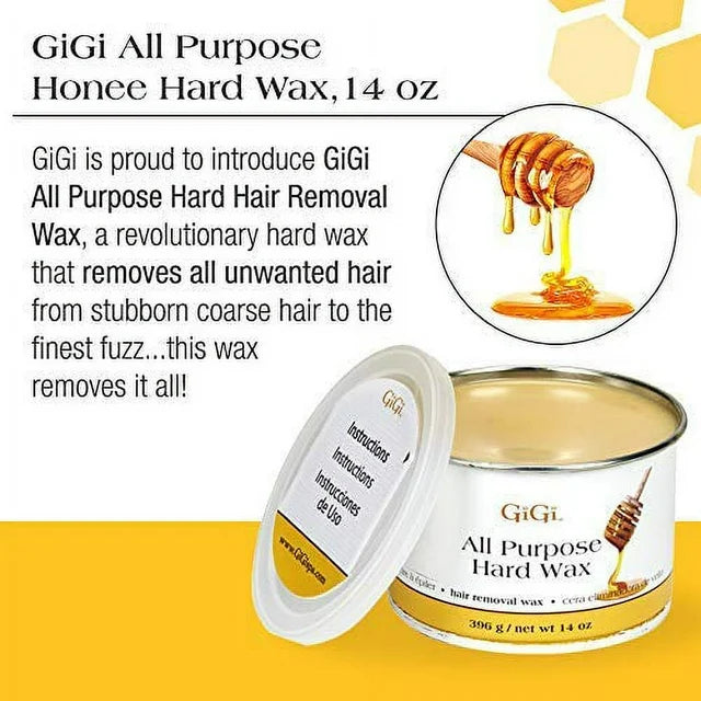 GiGi - All Purpose Hard Wax 14oz (Pack of 24)