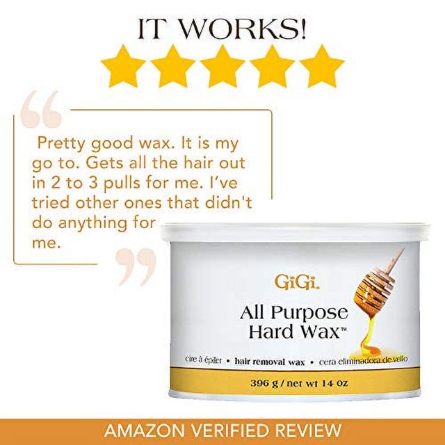 GiGi - All Purpose Hard Wax 14oz (Pack of 24)