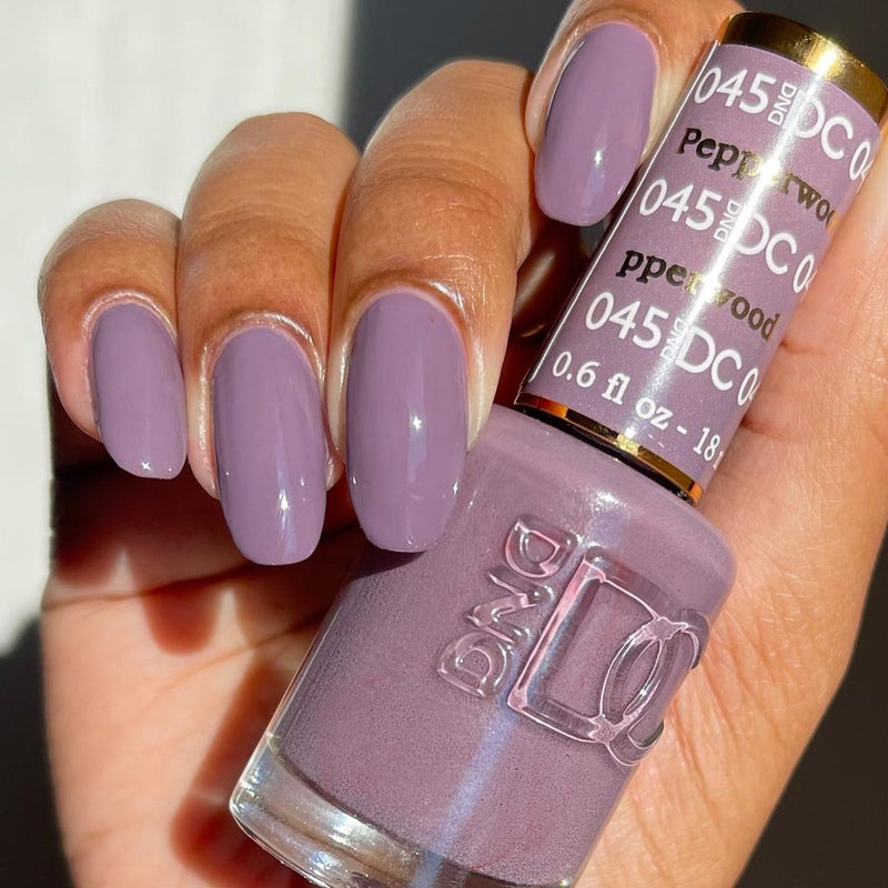 DND DC Duo #045 Pepperwood – Gel + Laca a juego 0.5 fl oz