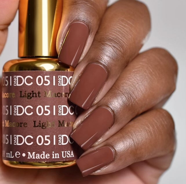 DND DC Duo #051 Light Macore – Gel + Matching Lacquer 0.5 fl oz
