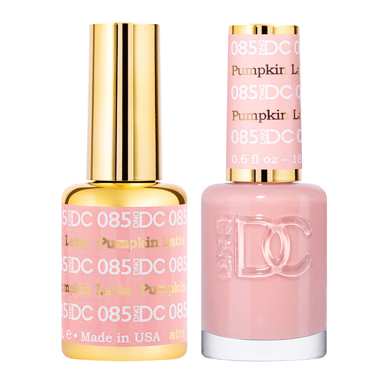 DND DC Duo #085 Pumpkin Latte – Gel + Esmalte a juego 15 ml