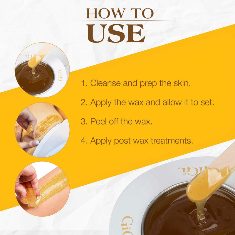 GiGi - Brazilian Body Hard Wax (Pack of 12)