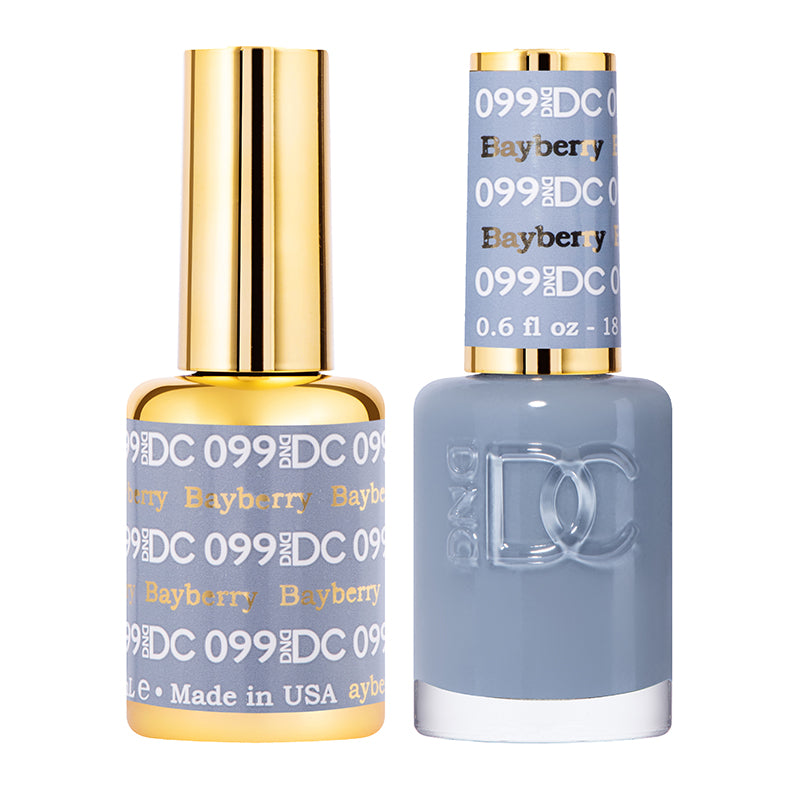 DND DC Duo #099 Bayberry – Gel + Laca a juego 0.5 fl oz