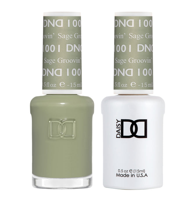 DND - Gel & Lacquer - #1001 Sage Groovin