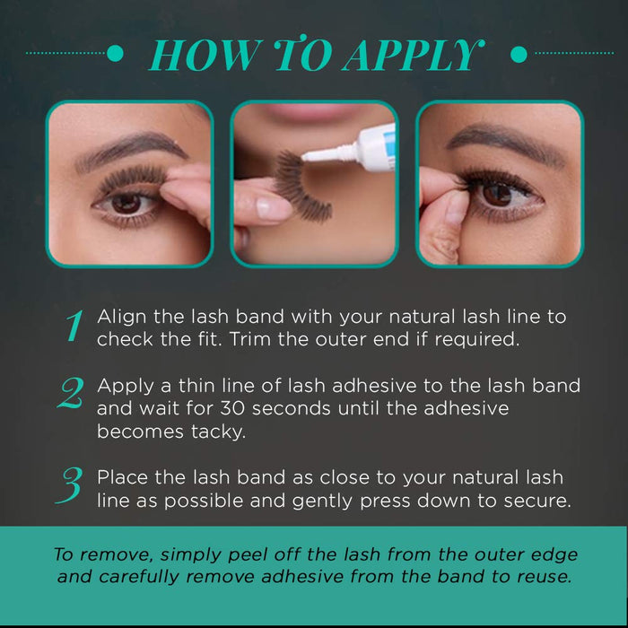 Ardell - Strip Lashes - Natural 103 (4 Pack)