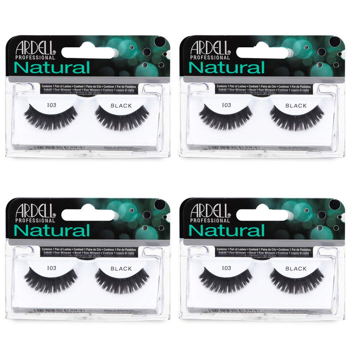 Ardell - Strip Lashes - Natural 103 (4 Pack)