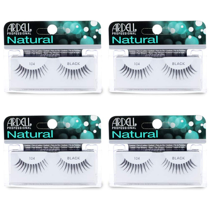 Ardell - Strip Lashes - Natural 104 (4 Pack)