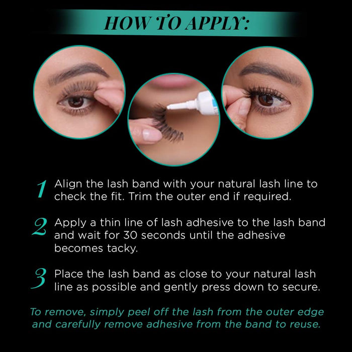 Ardell - Strip Lashes - Natural 106 (4 Pack)