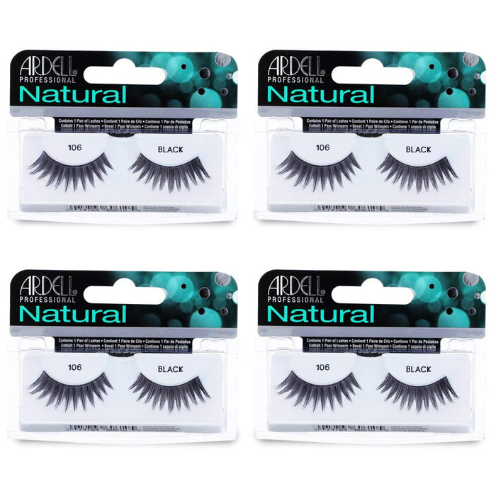 Ardell - Strip Lashes - Natural 106 (4 Pack)