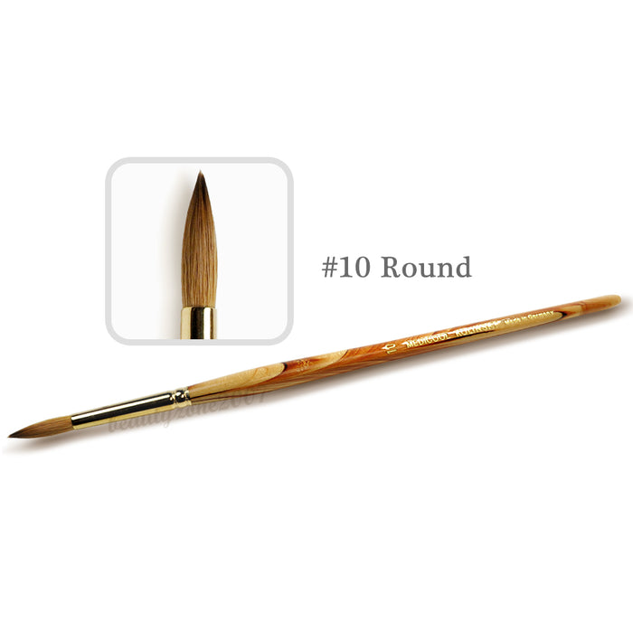 Medicool - Kolinsky Sable Acrylic Brush - #10 Round