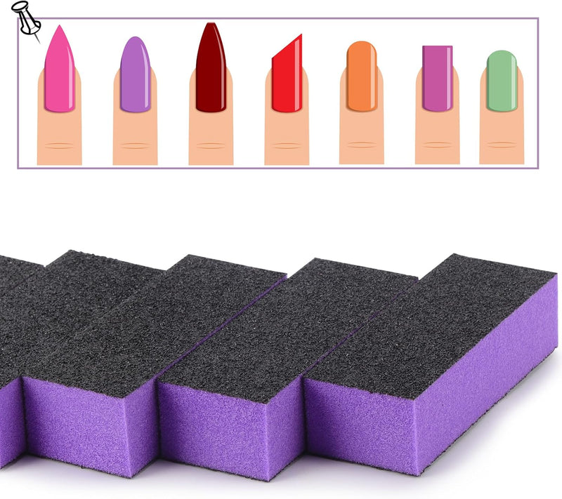 Dixon Buffer - Purple/Black 60/100 Grit (50 Pack)