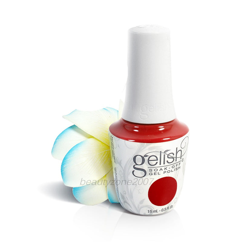 Esmalte de uñas en gel Gelish - 1110861 Rojo Hot Rod 0.5 fl oz