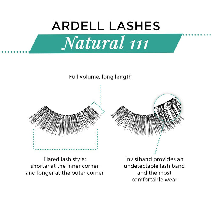 Ardell - Strip Lashes - Natural 111 (4 Pack)