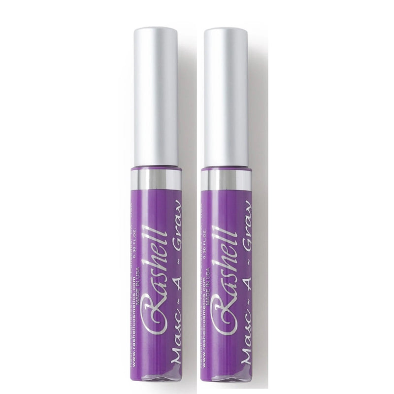 Rashell - Masc-A-Gray Hair Mascara - #113 Purple (2 Pack)