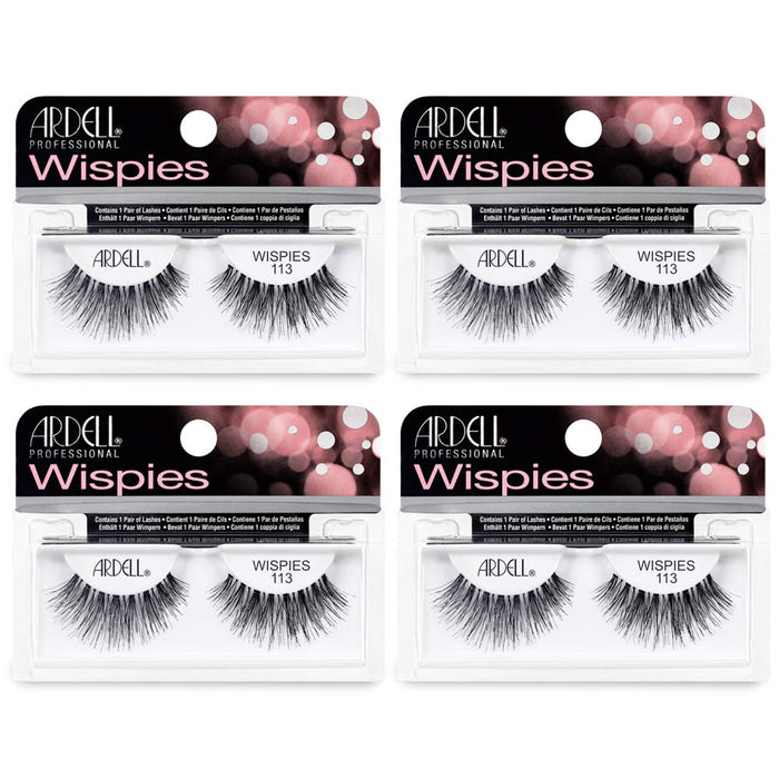 Ardell - Strip Lashes - Wispies 113 (4 Pack)