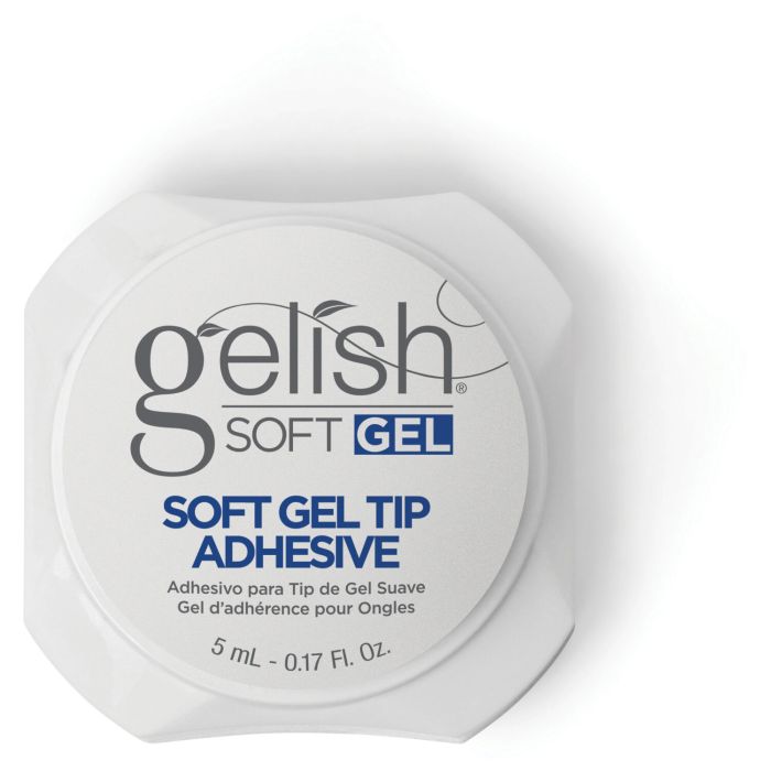 Gelish - Soft Gel Tip Adhesive Jar 0.17 fl oz #1148011