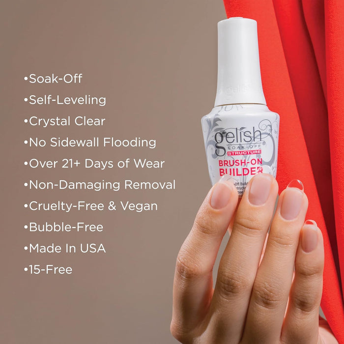 Gelish - Structure Brush-On Builder Gel - Clear