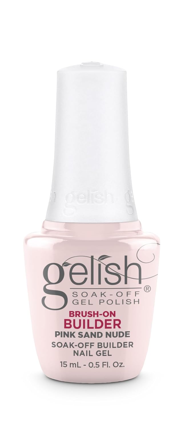 Gelish - Brush-On Builder Gel - Pink Sand Nude