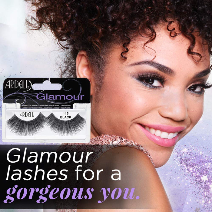 Ardell - Strip Lashes - Glamour 115 (4 Pack)