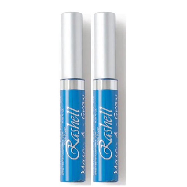 Rashell - Masc-A-Gray Hair Mascara - #115 Blue (2 Pack)