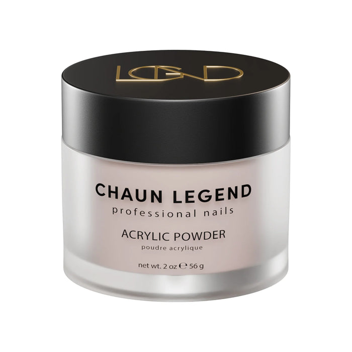 Chaun Legend Acrylic Powder - 116 Barely Pink 2 Oz