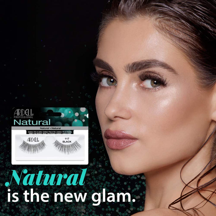 Ardell - Strip Lashes - Natural 117 (4 Pack)