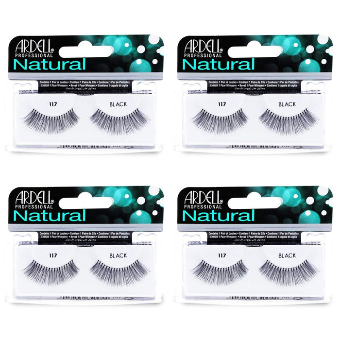 Ardell - Strip Lashes - Natural 117 (4 Pack)