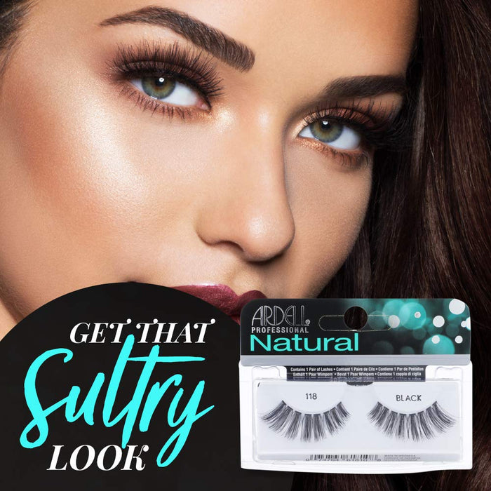 Ardell - Strip Lashes - Natural 118 (4 Pack)
