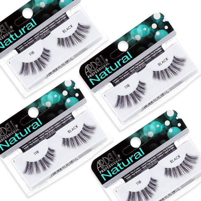 Ardell - Strip Lashes - Natural 118 (4 Pack)