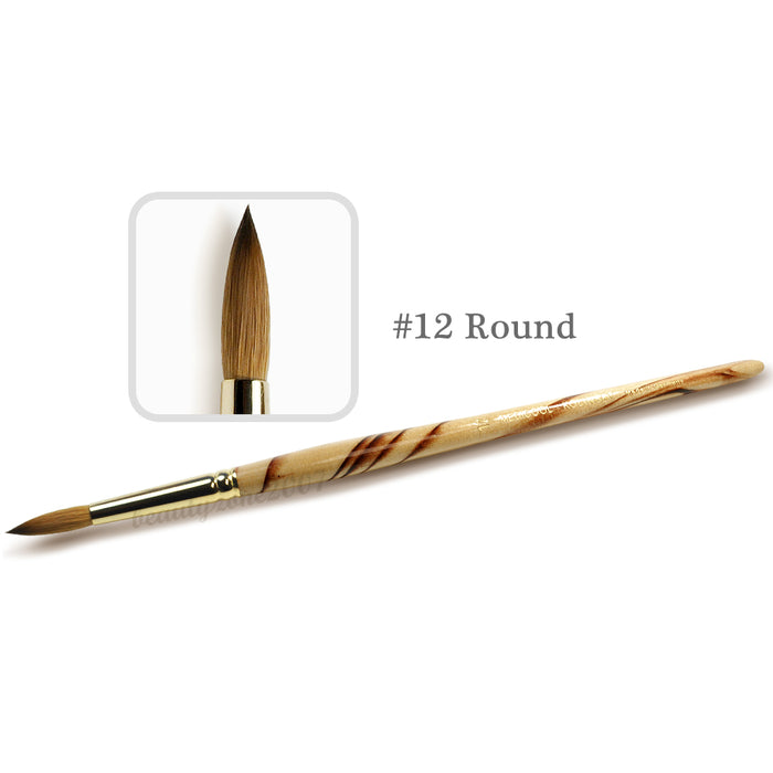 Medicool - Kolinsky Sable Acrylic Brush - #12 Round